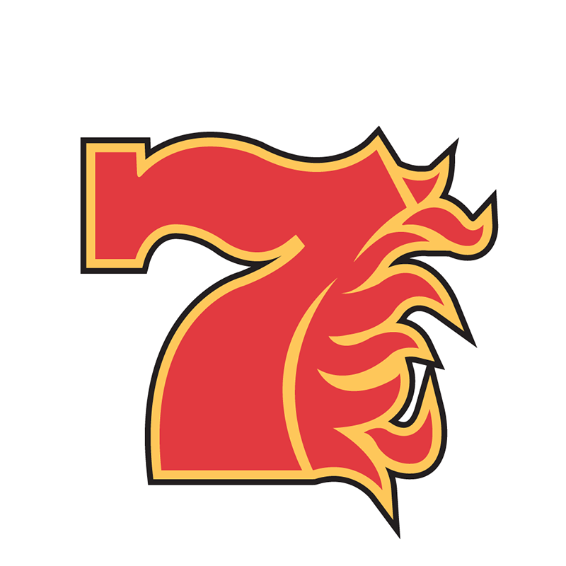 Calgary Flames Entertainment logo iron on heat transfer